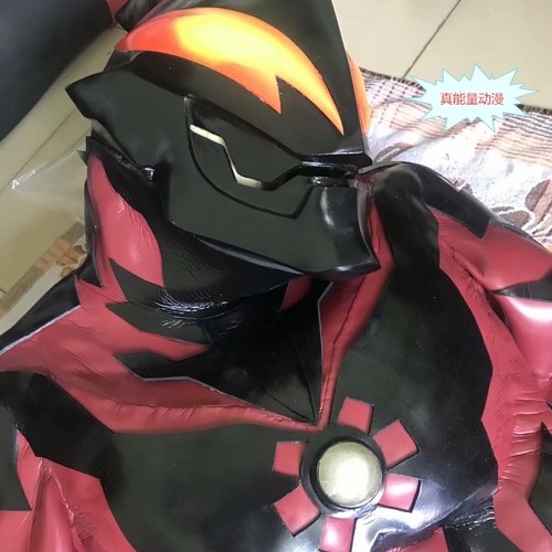 cos道具预定贝利亚奥特曼皮套量身定制纯手工头套定做黑色爪子 - 图1