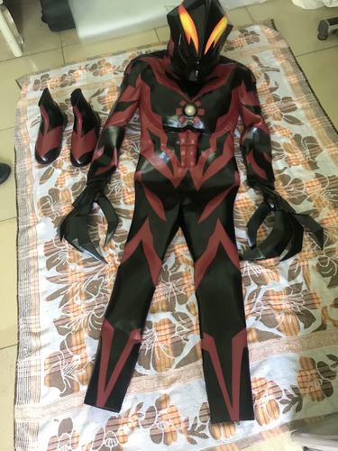 cos道具预定贝利亚奥特曼皮套量身定制纯手工头套定做黑色爪子 - 图2