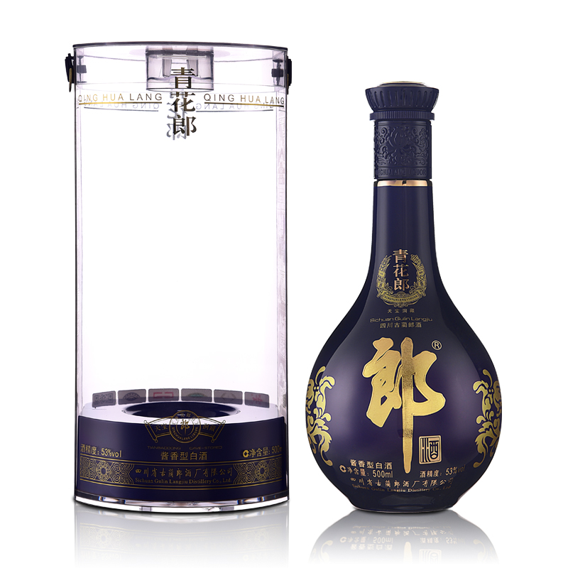 酒仙网 郎酒青花郎陈酿53度500ML*6 高端酱香型白酒收藏礼送宴请