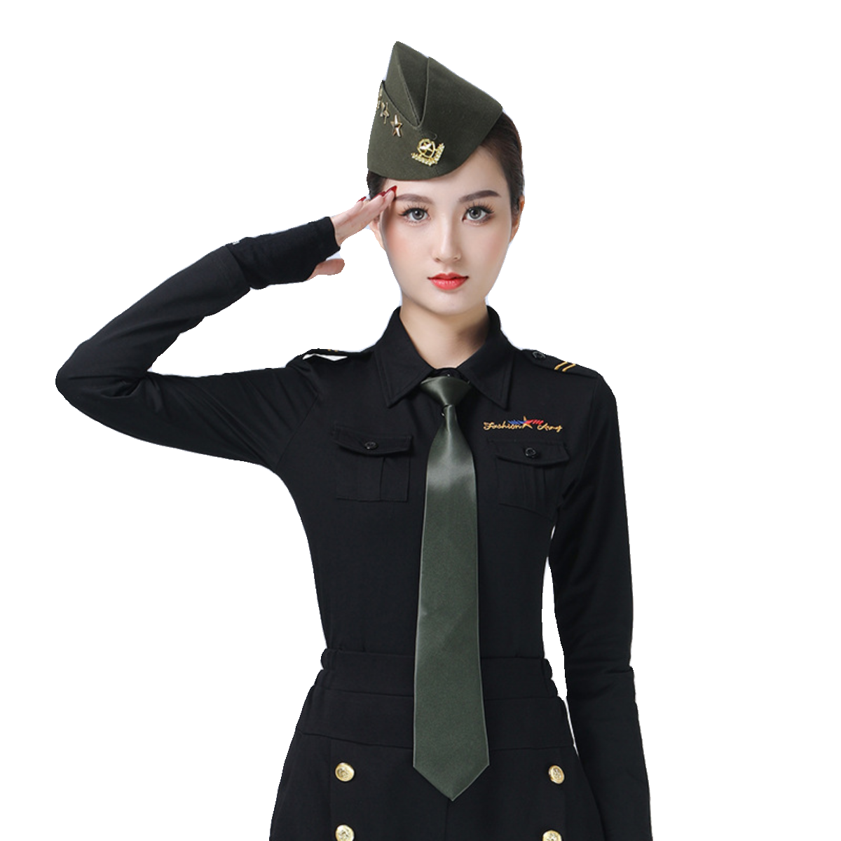 新款舞蹈服装女翻领长袖时尚广场舞演出服帅气舞台走秀打鼓上衣,淘宝优惠券,粉丝福利购,淘宝优惠卷