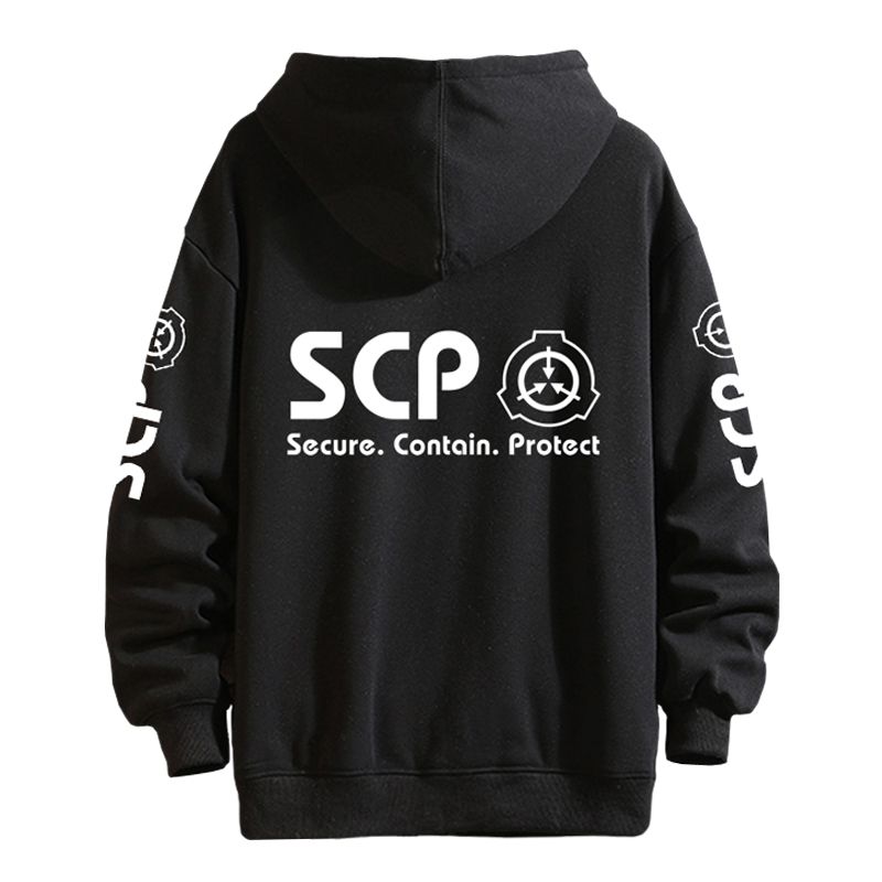 SCP基金会衣服连帽开衫卫衣秋冬季动漫周边scp机动特遣队外套 - 图3