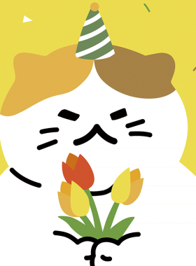 猫咪卧室海报拍照道具可爱装饰画