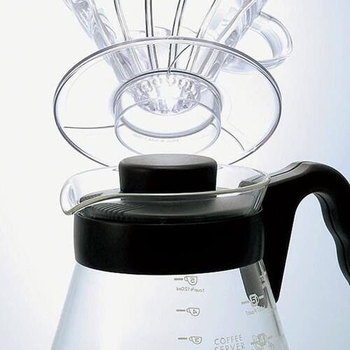 HARIO日本进口咖啡分享壶家用耐热玻璃手冲配套器具VCS树脂杯子 - 图1