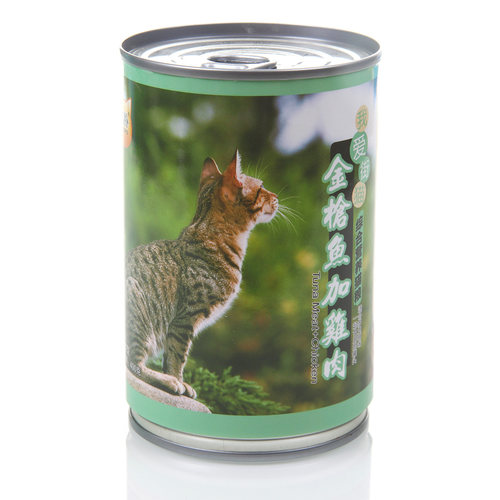 猫扑【我爱街猫】系列大罐流浪猫罐头400克 5种口味混搭24罐*包邮 - 图2