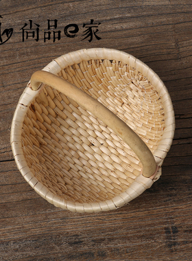 农家用品道具柳编藤编收纳筐大号