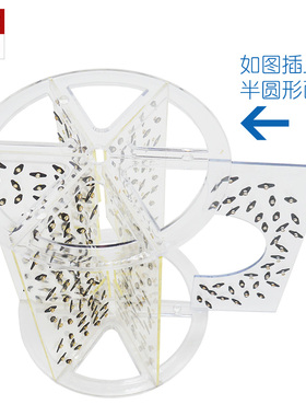 立体磁感线演示器磁场线物理实验