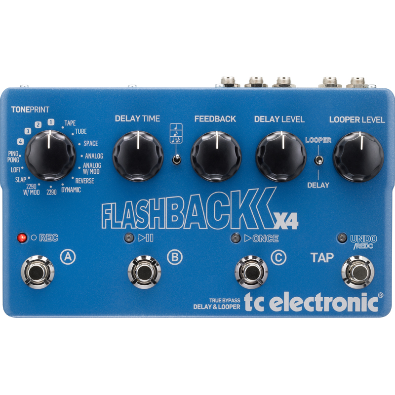 TC Electronic FlashBack Delay looper X4 Triple延迟延时效果器 - 图2