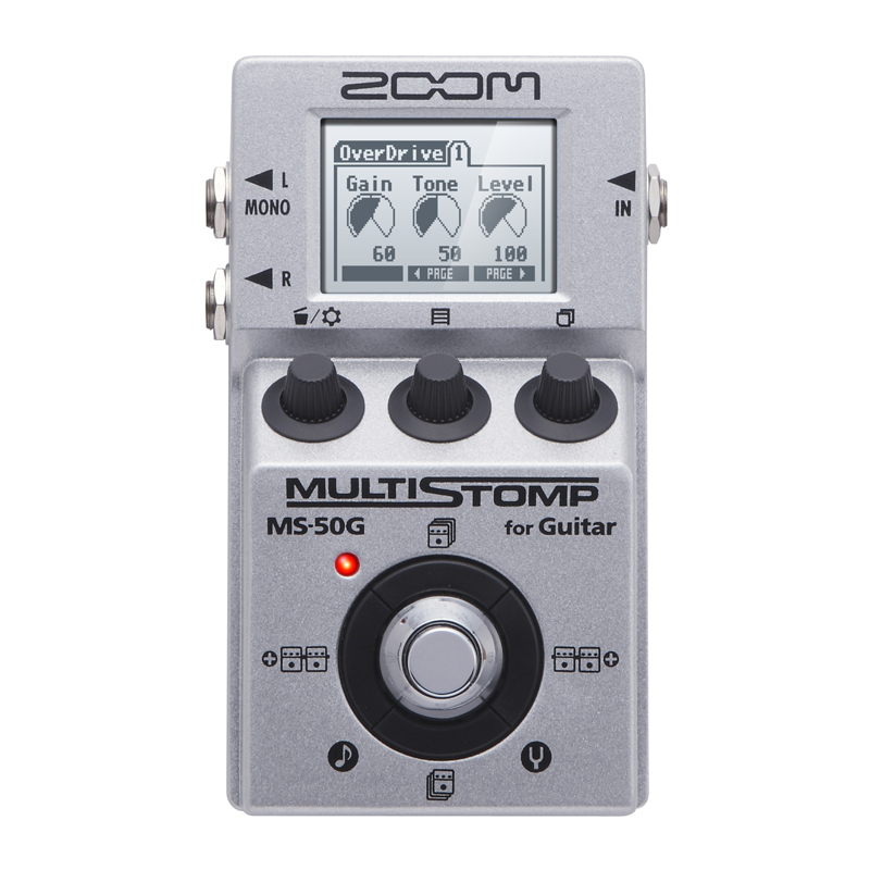 ZOOM MS-70CDR合唱延迟混响50G失真60B电吉他贝司综合单块效果器 - 图2