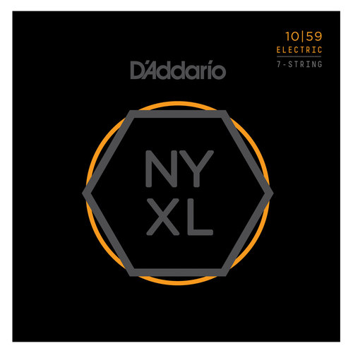 美国达达里奥EXL120-7 EXL110-7 NYXL1059七弦7弦8八弦电吉他琴弦 - 图2