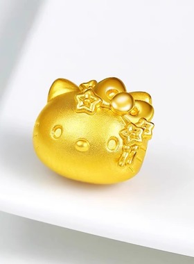 999足金包银招财猫转运珠手链