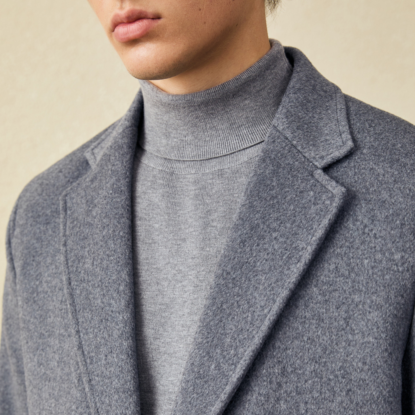 吉约蒙毛呢大衣男士灰色中长款冬季保暖厚款呢子羊毛大衣长款外套,淘宝优惠券,粉丝福利购,淘宝优惠卷