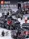 Senbao building blocks wandering earth genuine authorized personnel carrier military assembled building blocks toy boy gift