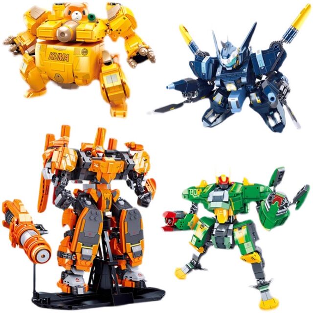 Mobile Urban Alpha Robot Toy Transformation Alliance Boy Mecha Advanced Children's Hot Steel Caramel Heavy Cannon