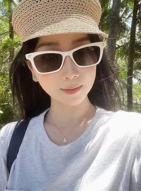 防紫外线方框潮流墨镜