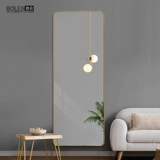 Bolen Nordic Light Luxury Full -зеркало зеркало настенные зеркало с сеть