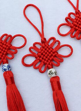 中国结小号挂件脸谱葫芦平安扣手工挂饰送老外中国风2025新年礼品