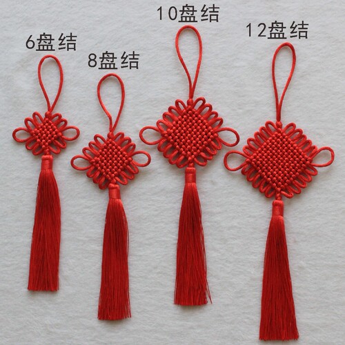 中国结挂件小门把手新年古典装饰道具工艺礼品送老外中国风礼物 - 图3