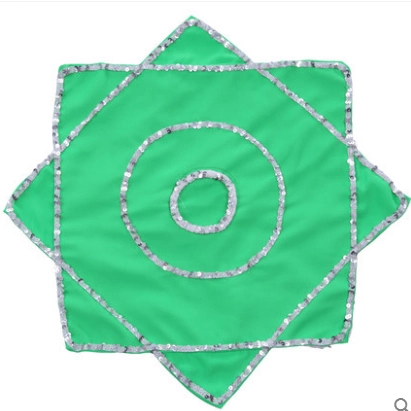 Красная танцевальная обувь танцевальная поставка носовой платок два человека поверните носовой платок навыки носовой платок платка платки