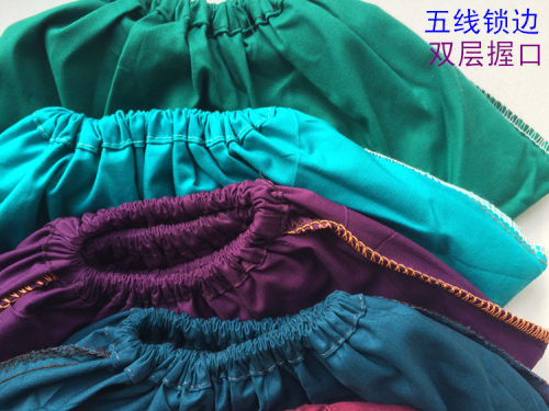 加厚棉布家用布鞋套车间工厂机房鞋套可反复洗学生10双包邮 - 图2