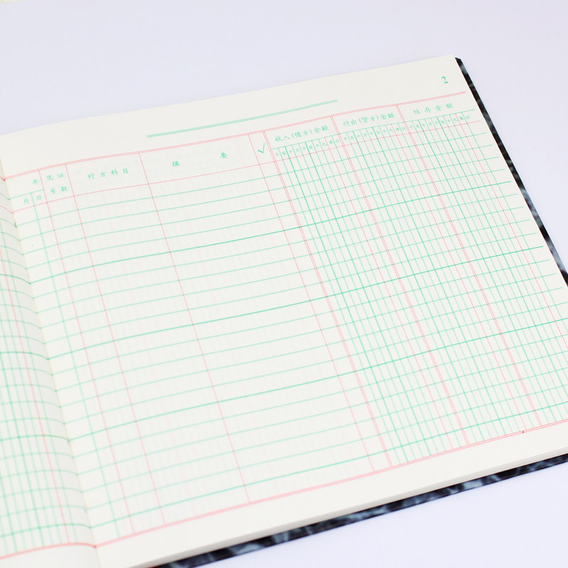 立信现金日记账银行存款日记账总分类账会计明