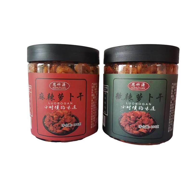 腊伯萝卜干农家纯手工高山香脆麻辣萝卜干300g四川特产泡菜下饭菜