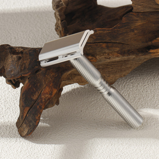 雅绮yaqi铝精灵双刃刀架老式湿剃 双面剃须刀 男士手动刮胡刀