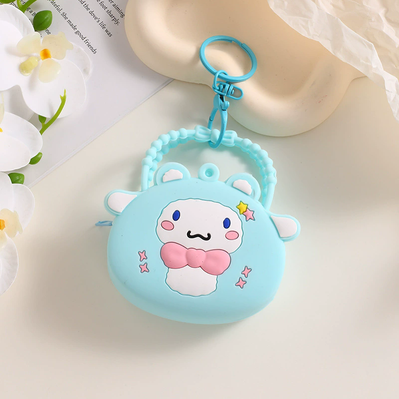 可爱新款时尚优质硅胶包包钥匙扣卡通娃娃机外贸款创意零钱包,淘宝优惠券,粉丝福利购,淘宝优惠卷