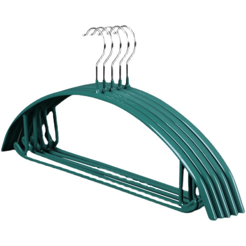 防滑衣架家用衣柜挂衣架无痕宽肩衣架金属衣服撑加粗晾晒浸塑衣架,淘宝优惠券,粉丝福利购,淘宝优惠卷