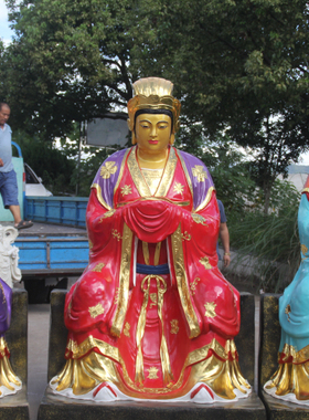 碧霞元君泰山老母奶奶家树脂神像