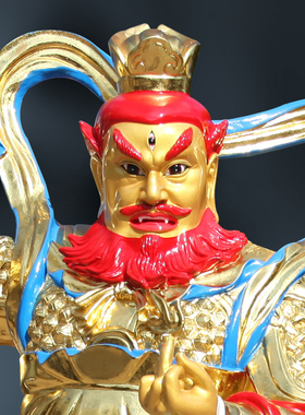 王灵官神像树脂摆件2米1高