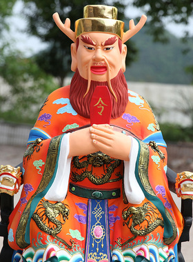 寺庙神像东海风调雨顺树脂龙王爷