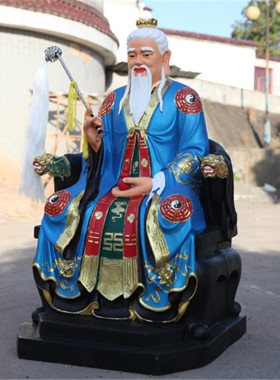 树脂鎏金彩绘供奉寺庙佛像