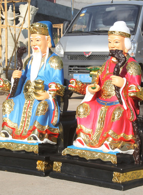 树脂彩绘厘米佛像