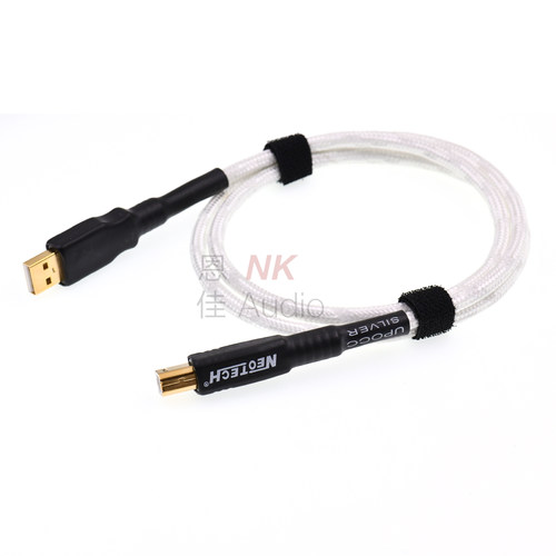 Neotech 万隆 UPOCC单晶银 NEUB-1020 USB线 线基优于2001 音频线 - 图3