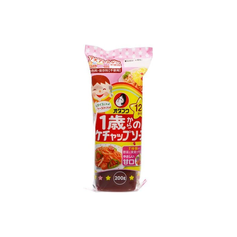 日本本土儿童宝宝多福番茄酱 拌饭酱料 辅食调味汁200g1岁+ - 图3