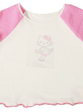 小恶魔背心吊带成品烫钻图案