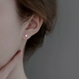 Маленькие серьги, серебро 925 пробы
