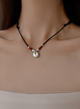 银奥999平安福吊坠项链