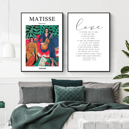Matisse Beast живопись гостиной абстрактная украшение в области спальни ресторана, висящая живопись, нордическая стиль искусство живопись стены живопись