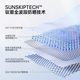 Sunskip parasol small fresh titanium silver sunscreen