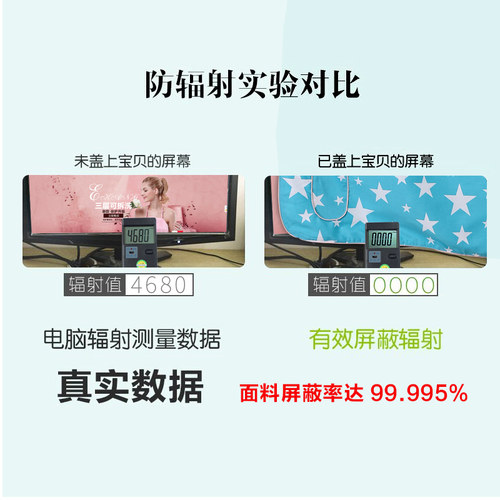 防辐射服孕妇装正品毯子盖毯肚兜放辐射肚围挡布衣服上班隐形电脑-图2