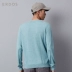 ERDOS 19 đầu thu mới len cổ tròn chải chuốt nam giới áo len giản dị phần mỏng ren len cashmere - Áo len Cashmere