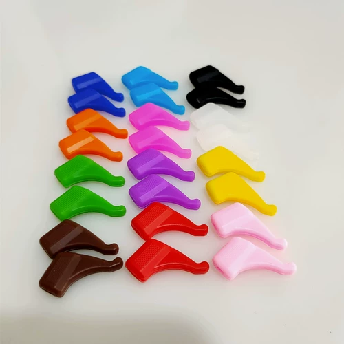 Нескользящие силиконовые очки, серьги, шнурок-держатель, детские носки, фиксаторы в комплекте