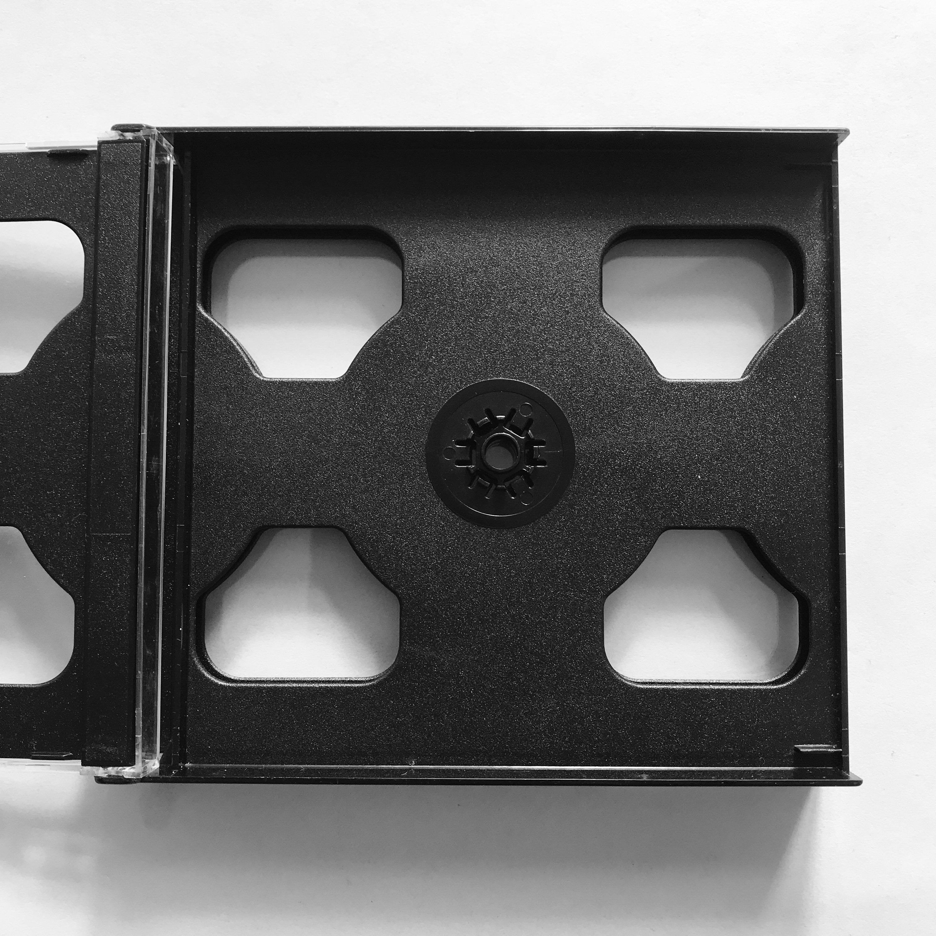 进口原版CD盒 CD光盘盒子 透明黑底5CD空盒 5CD厚盒 加厚5碟黑盒,淘宝优惠券,粉丝福利购,淘宝优惠卷