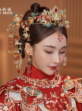 明制汉婚头饰结婚发饰品