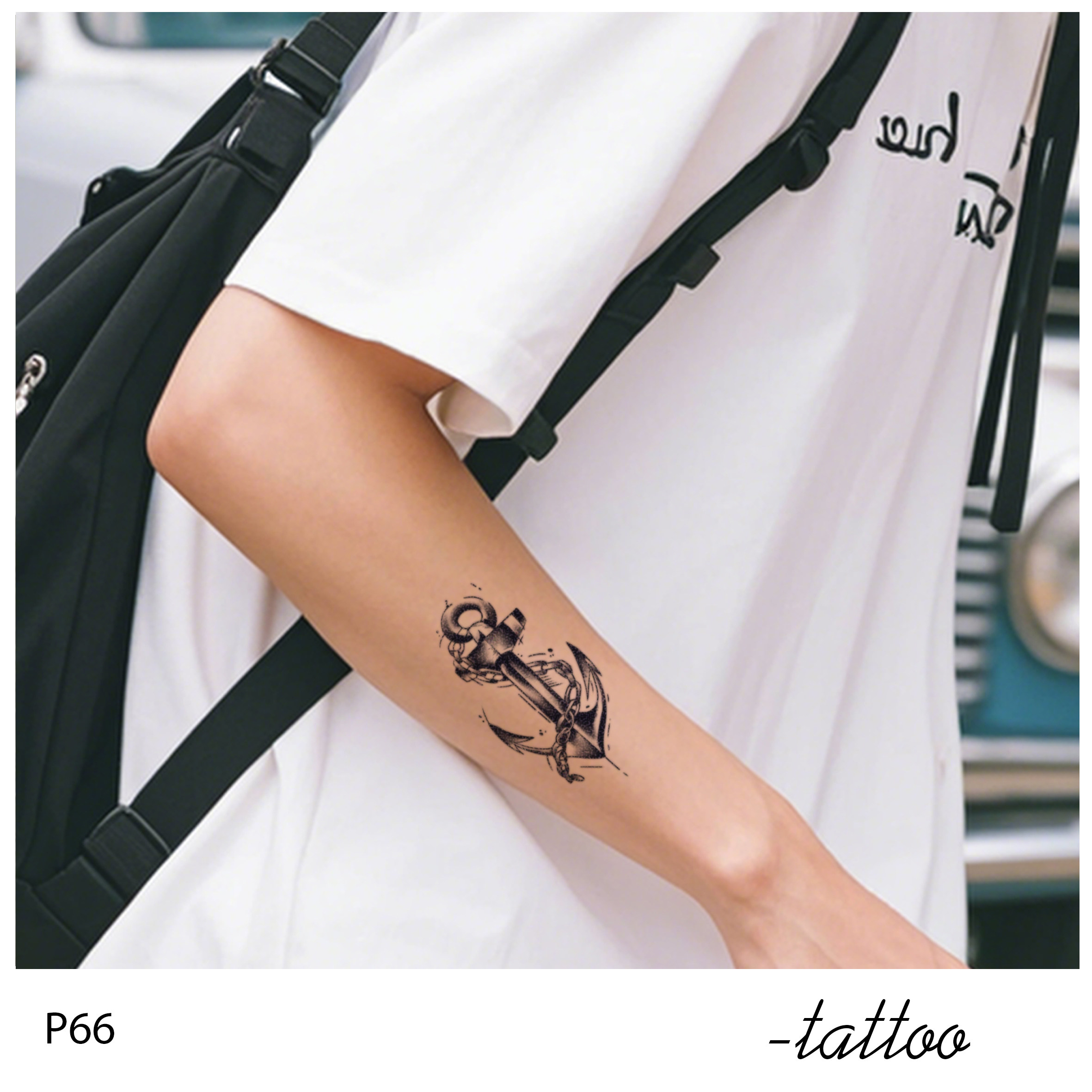 船锚 | 草本纹身贴复古航海风 防水防搓不反光 贴出冒险精神,淘宝优惠券,粉丝福利购,淘宝优惠卷