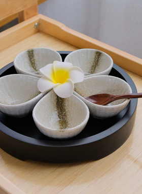 陶瓷精油碗水滴碗美容院SPA工具
