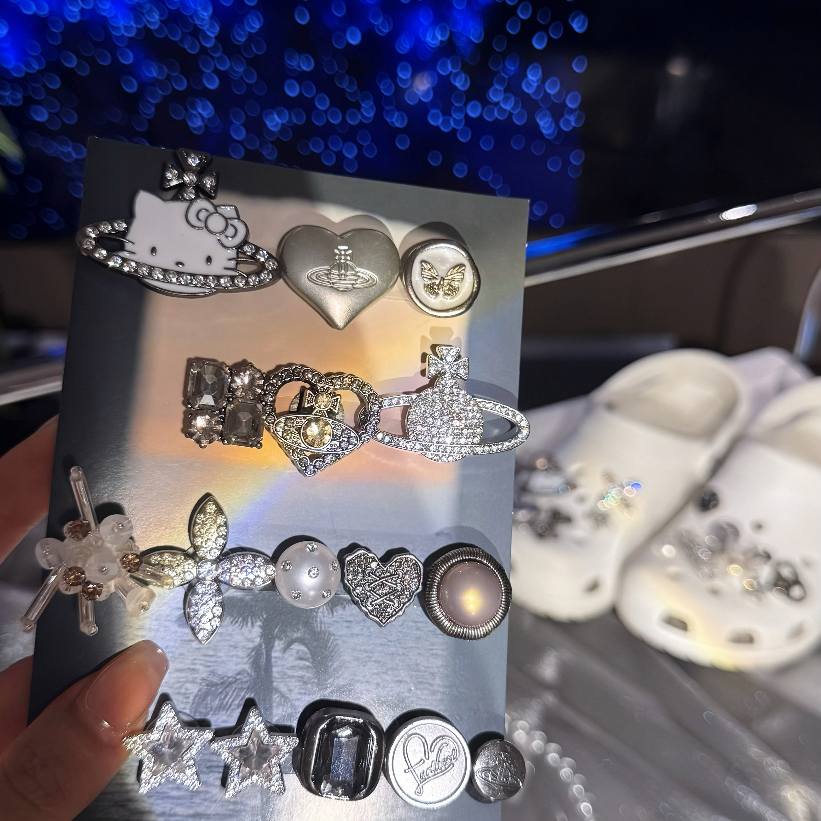 “宇宙甜心”洞洞鞋配饰立体鞋花 适配鞋花鞋扣 可拆卸,淘宝优惠券,粉丝福利购,淘宝优惠卷