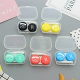 Милая прозрачная пластиковая коробка для хранения, невидимые портативные очки, простой и элегантный дизайн