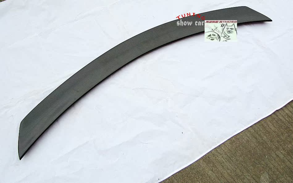 W204 两门 C180C250C350C63 coupe 碳纤 尾翼 定风翼 台湾 - 图1